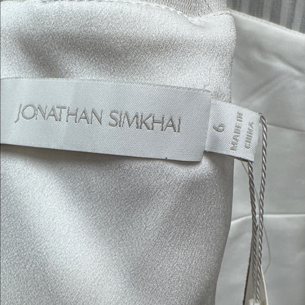 SIMKHAI Benton Pleated Tulle Dress - Picture 6 of 8